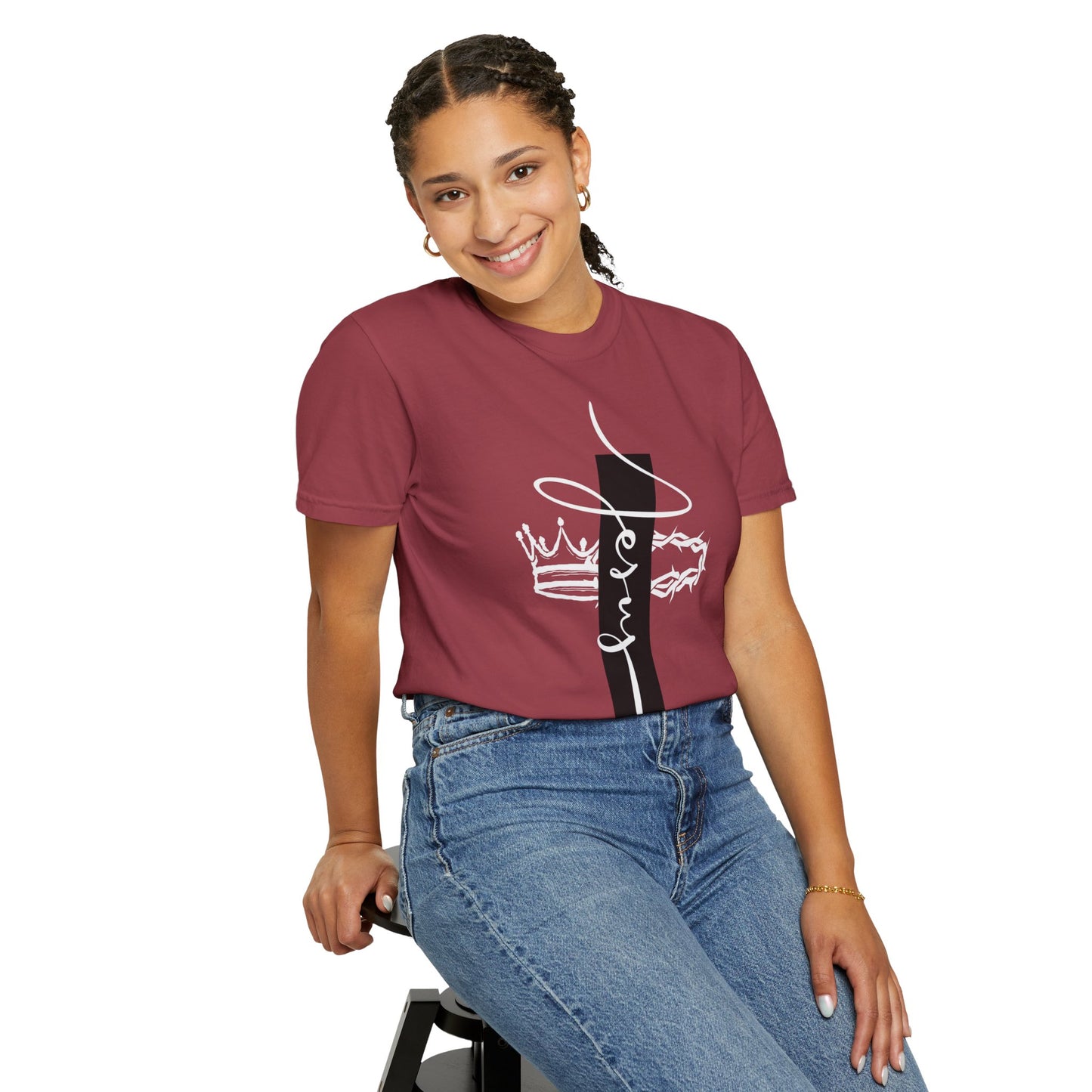 Jesus Crown Comfort Color T-shirt