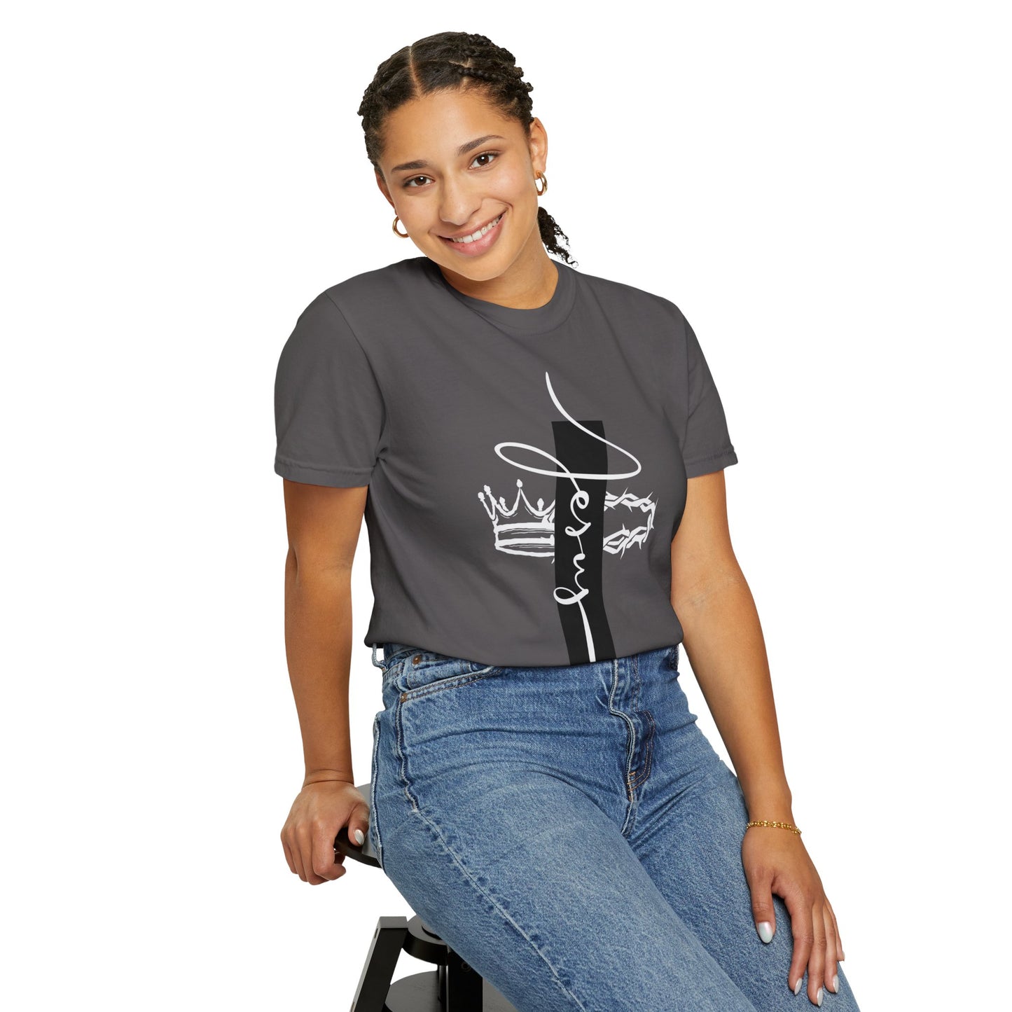 Jesus Crown Comfort Color T-shirt