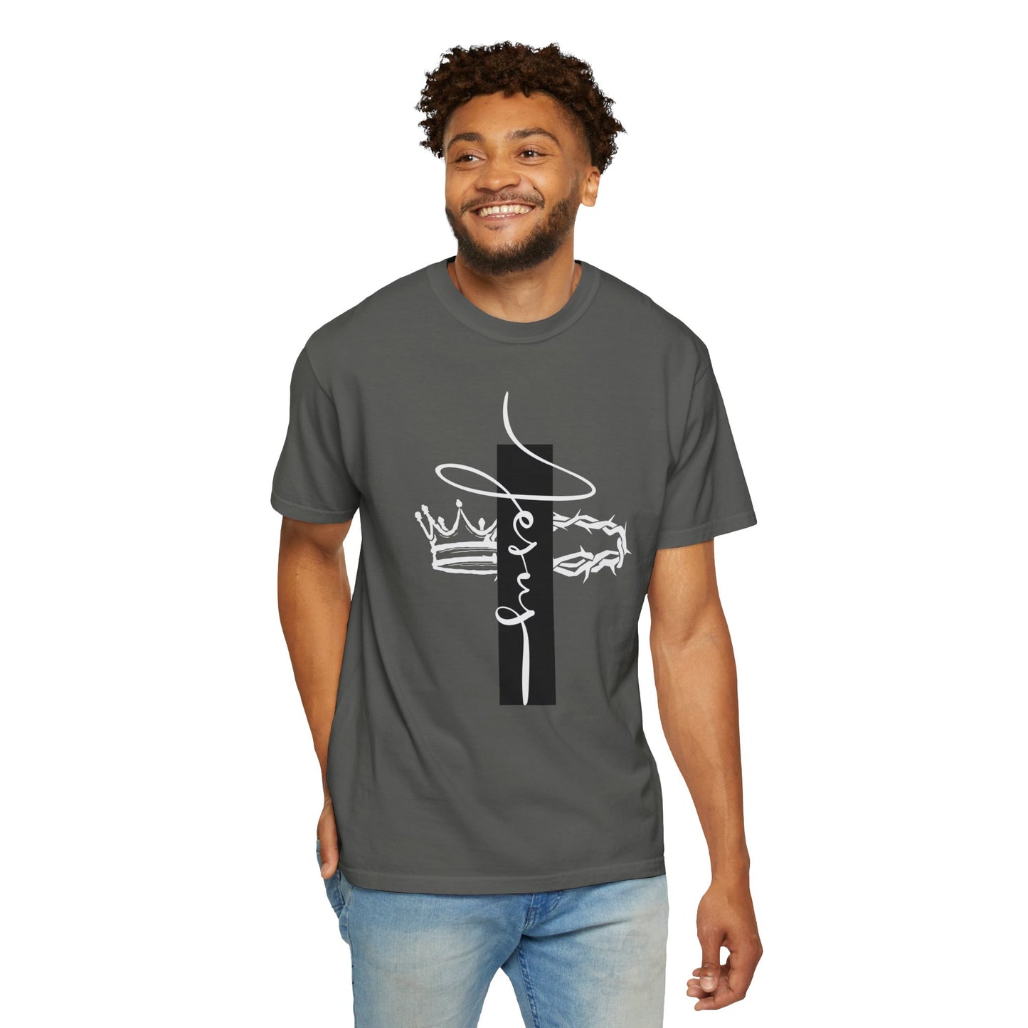 Jesus Crown Comfort Color T-shirt