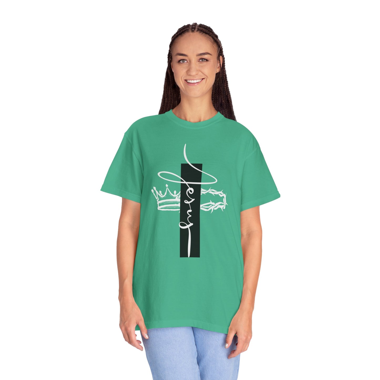 Jesus Crown Comfort Color T-shirt