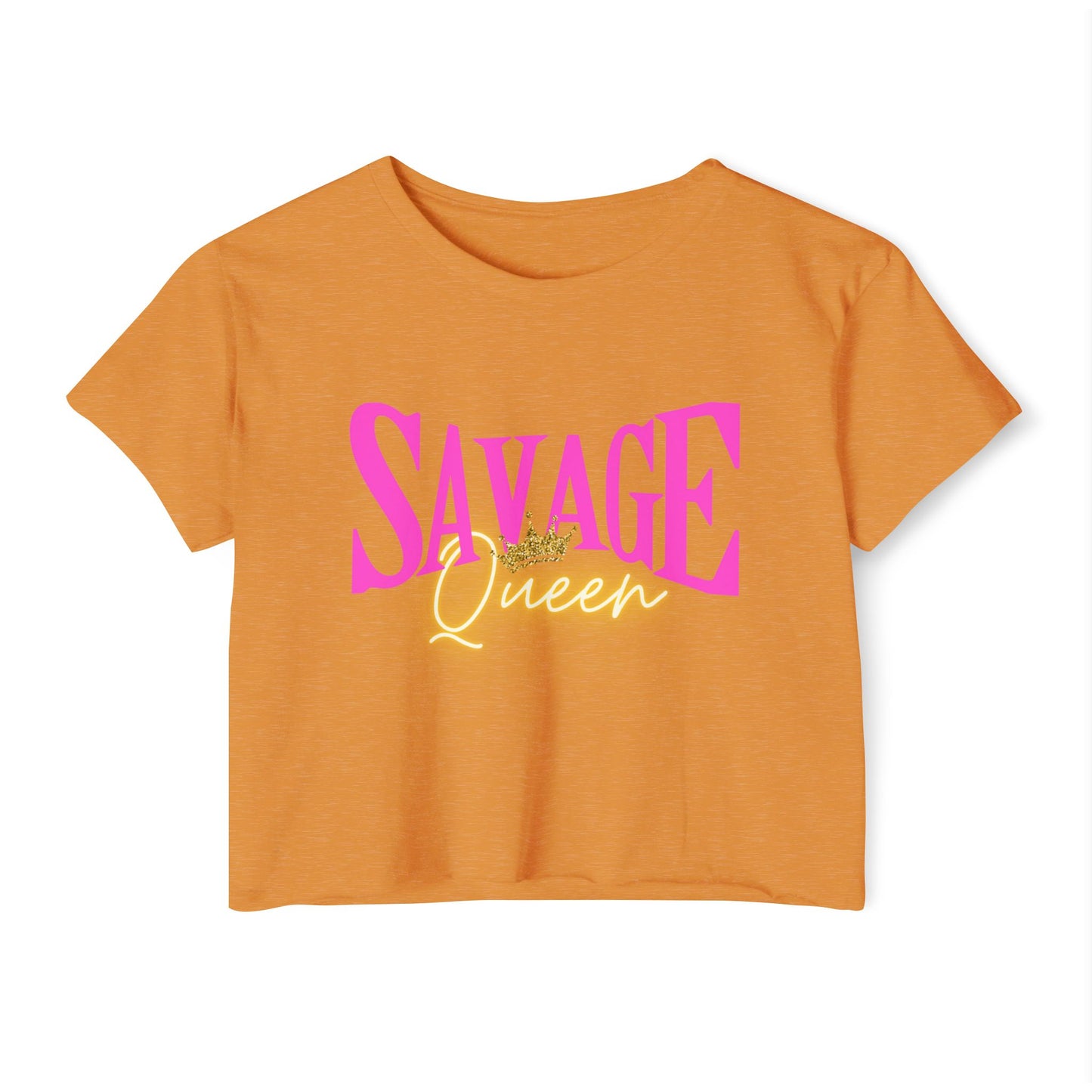 Savage Queen Festival Crop Top
