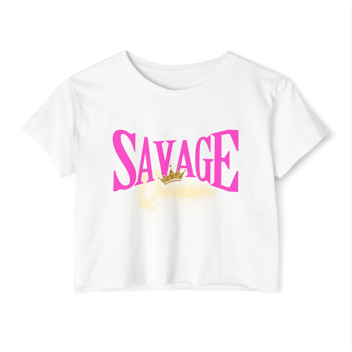 Savage Queen Festival Crop Top