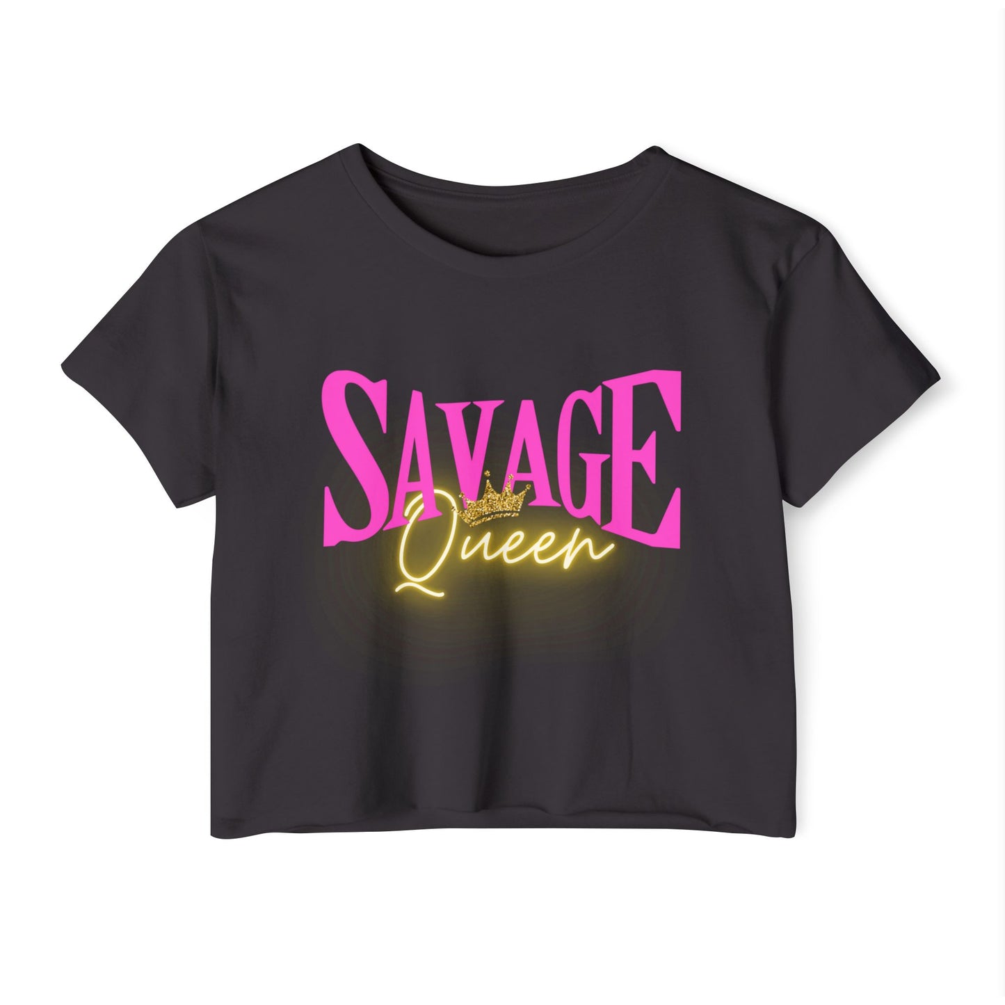 Savage Queen Festival Crop Top
