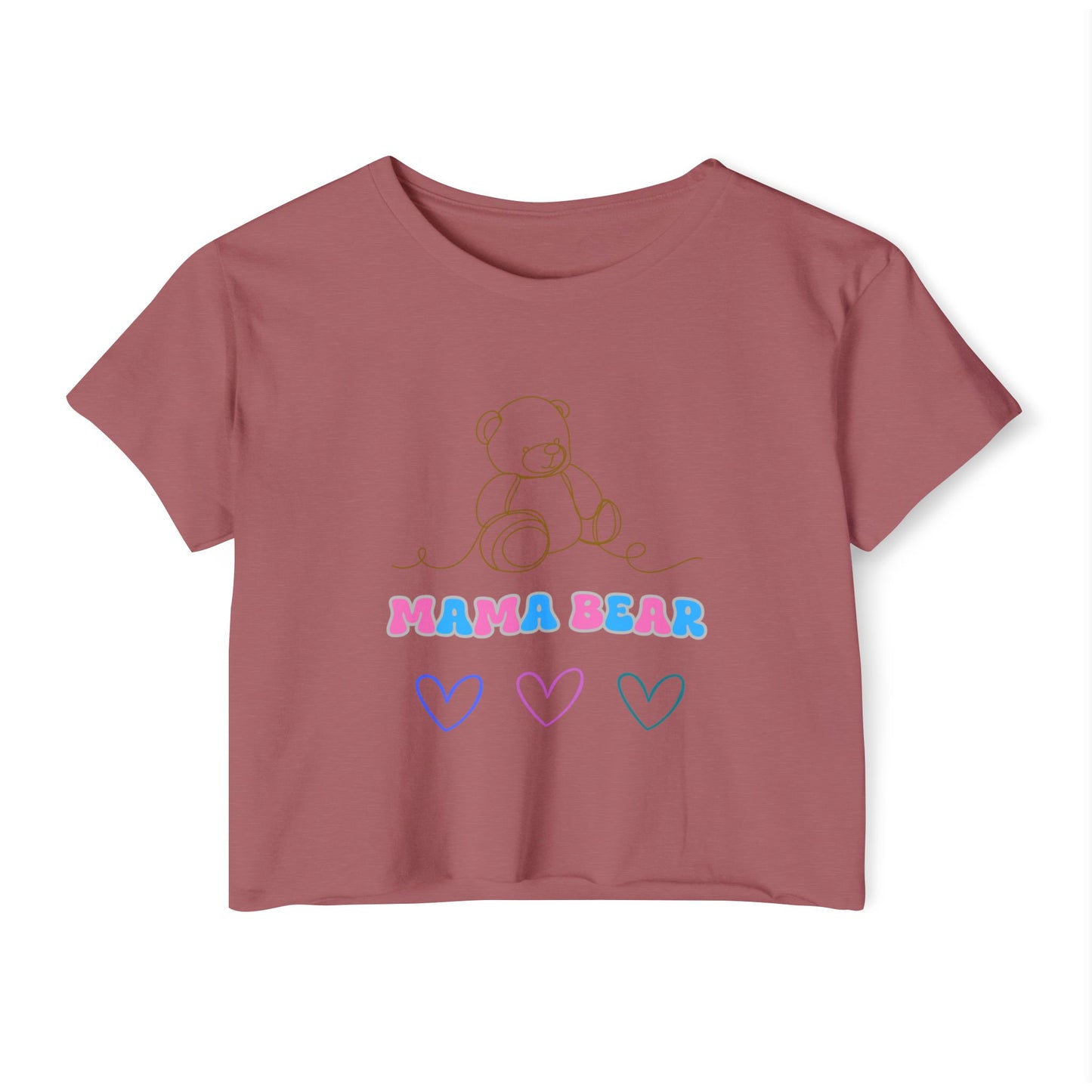 Mama Bear Crop Top