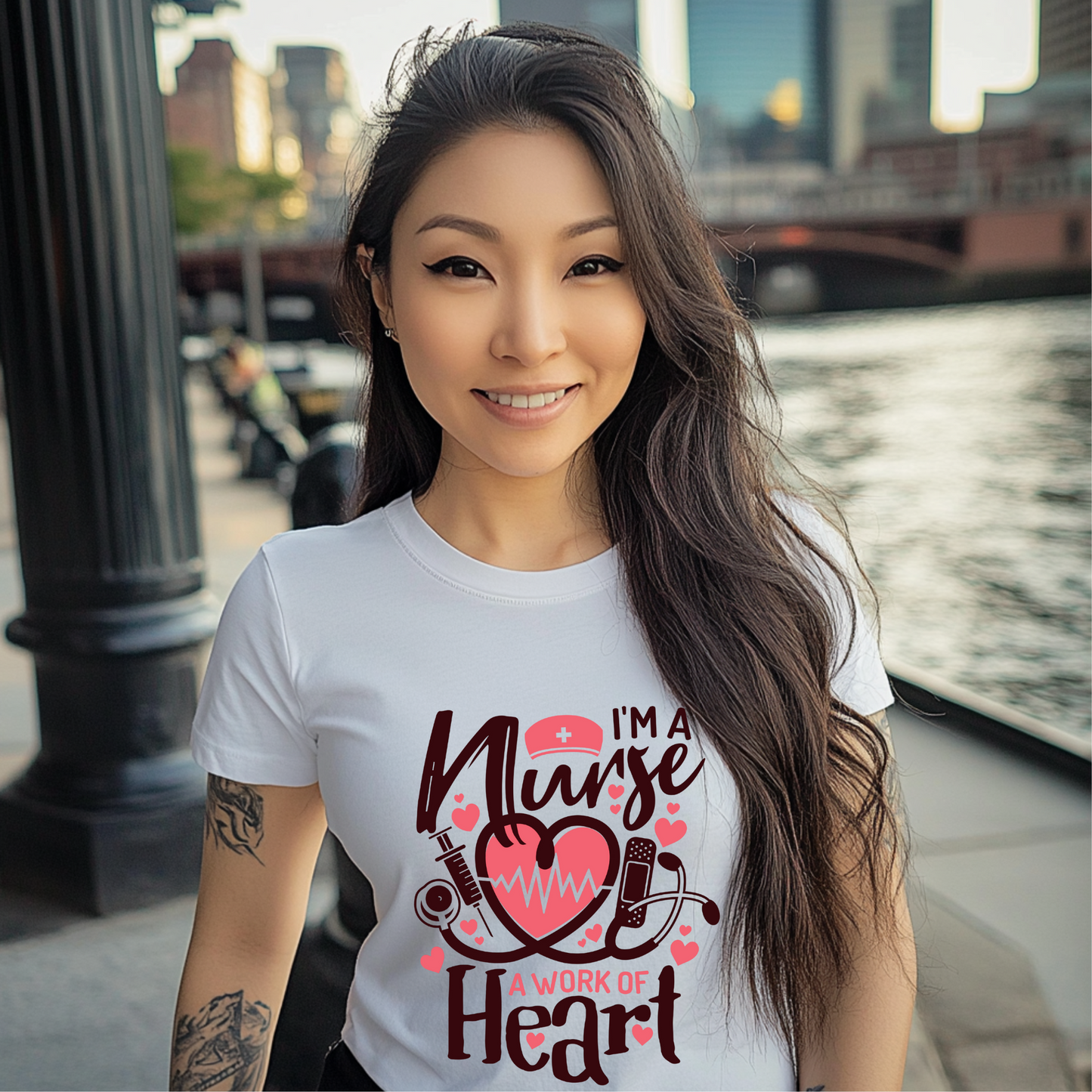 I’m a Nurse, A Work of Heart T-Shirt