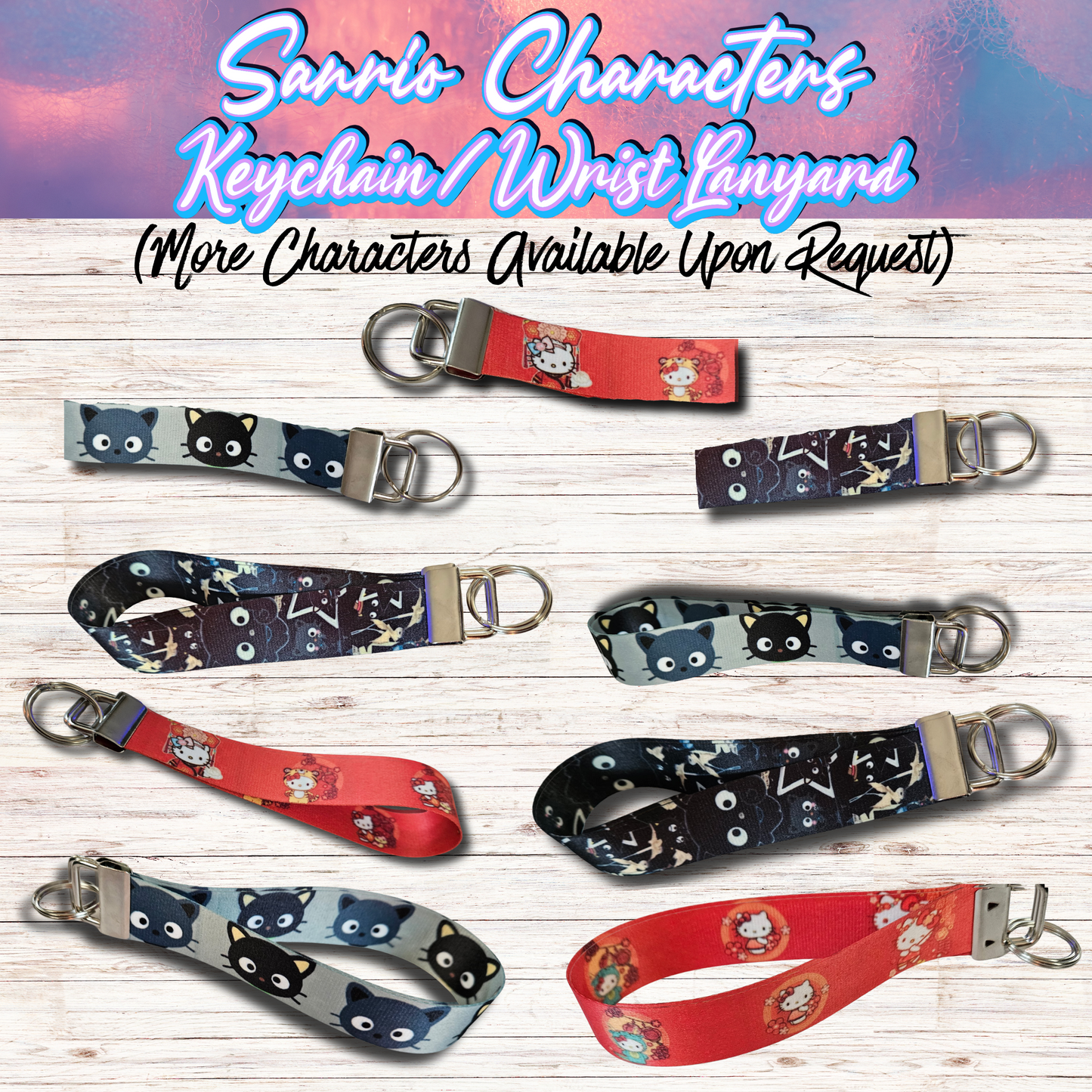 Sanrio Keychain / Wrist Lanyard