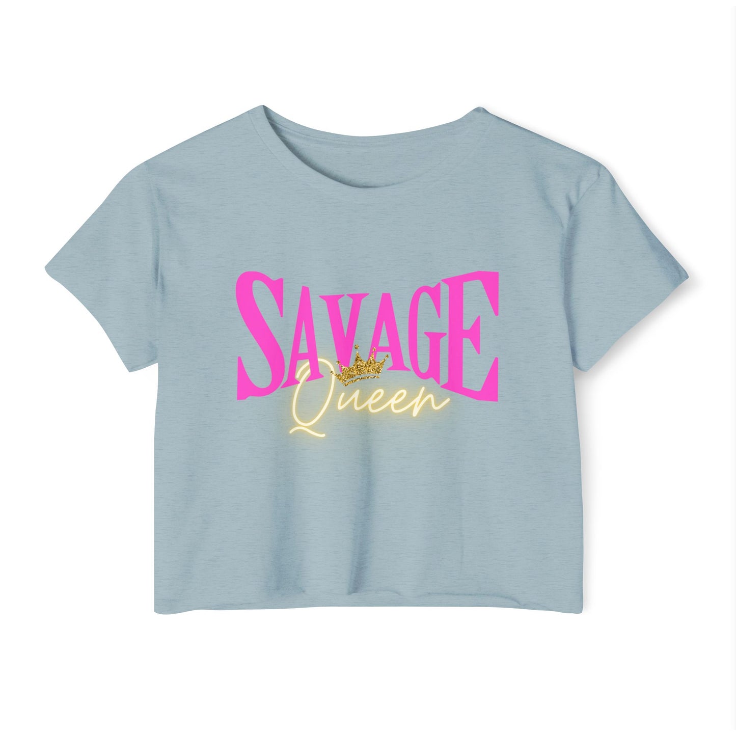 Savage Queen Festival Crop Top