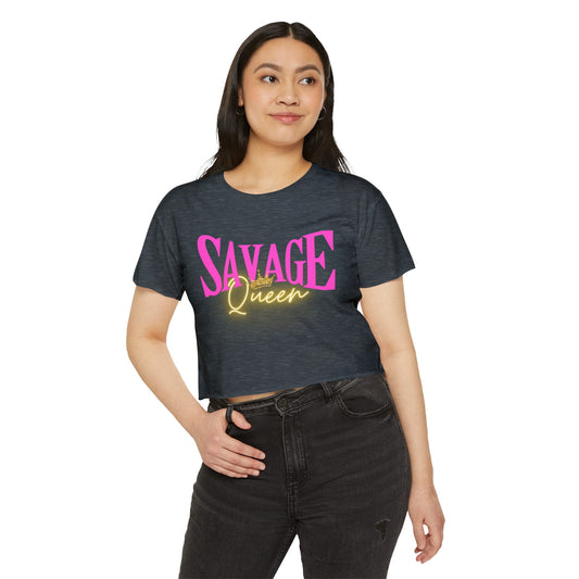 Savage Queen Festival Crop Top