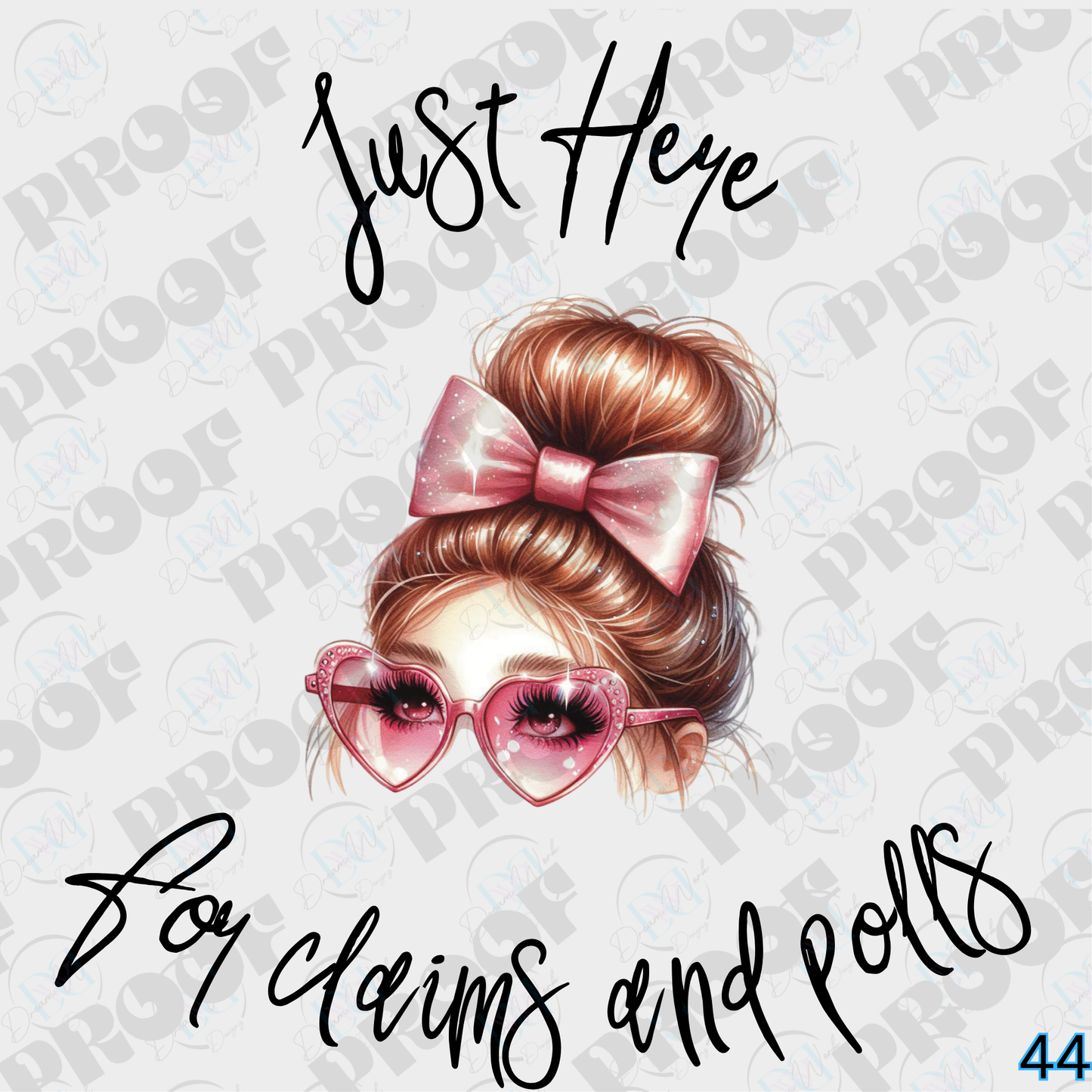 Messy Bun Girlies  (Multiple Options Apparel)