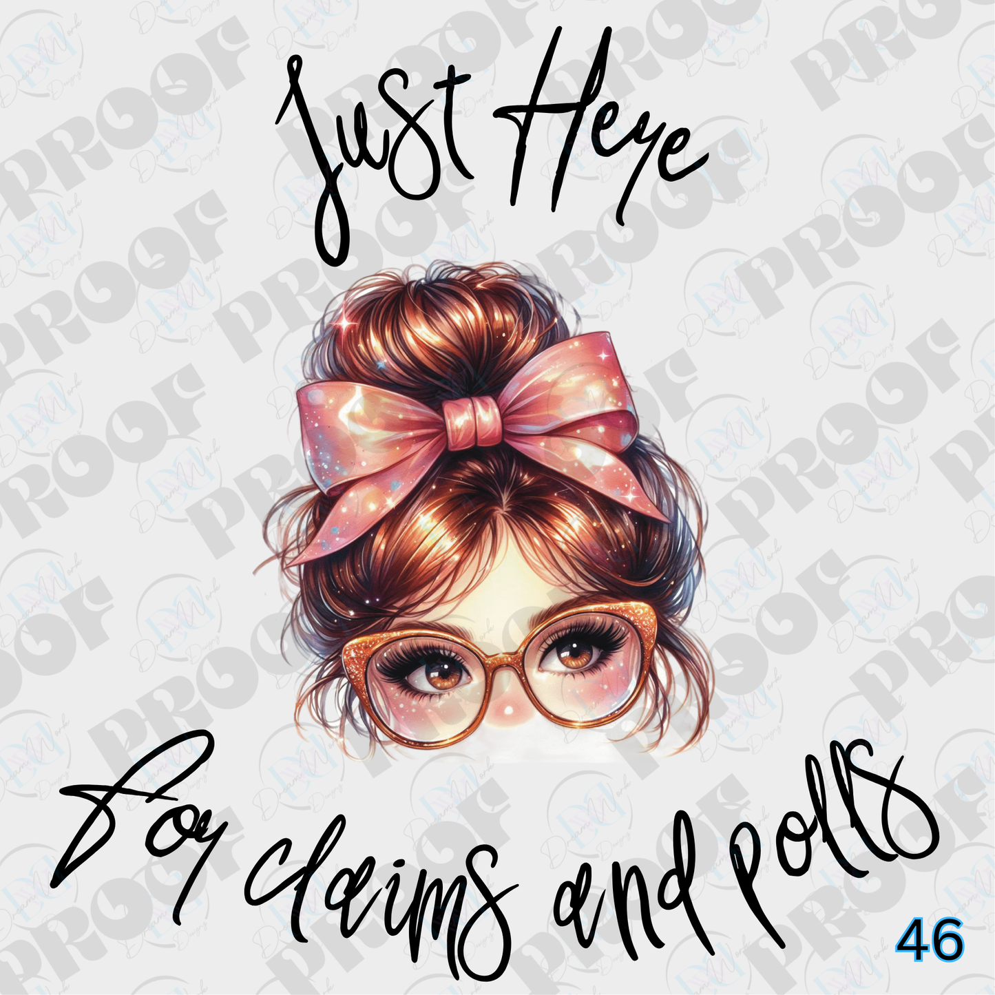 Messy Bun Girlies  (Multiple Options Apparel)