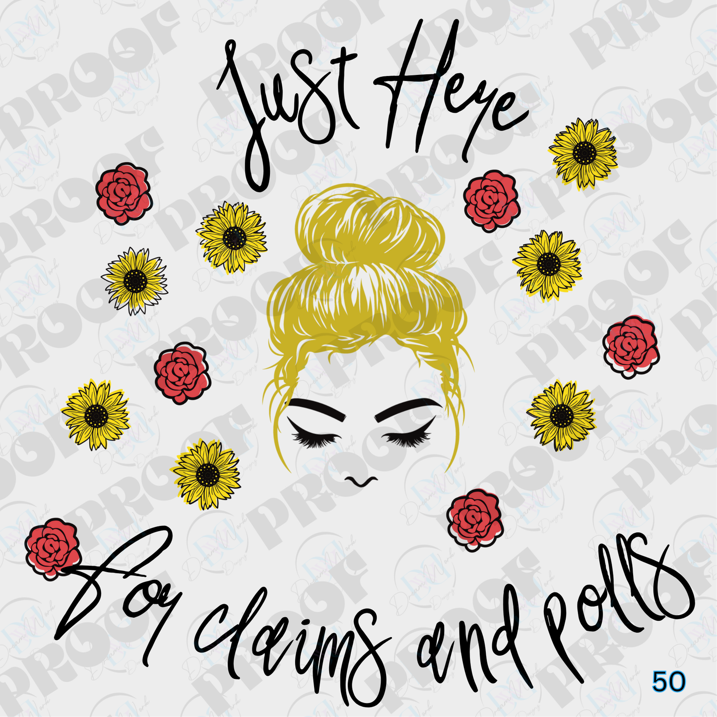 Messy Bun Girlies  (Multiple Options Apparel)