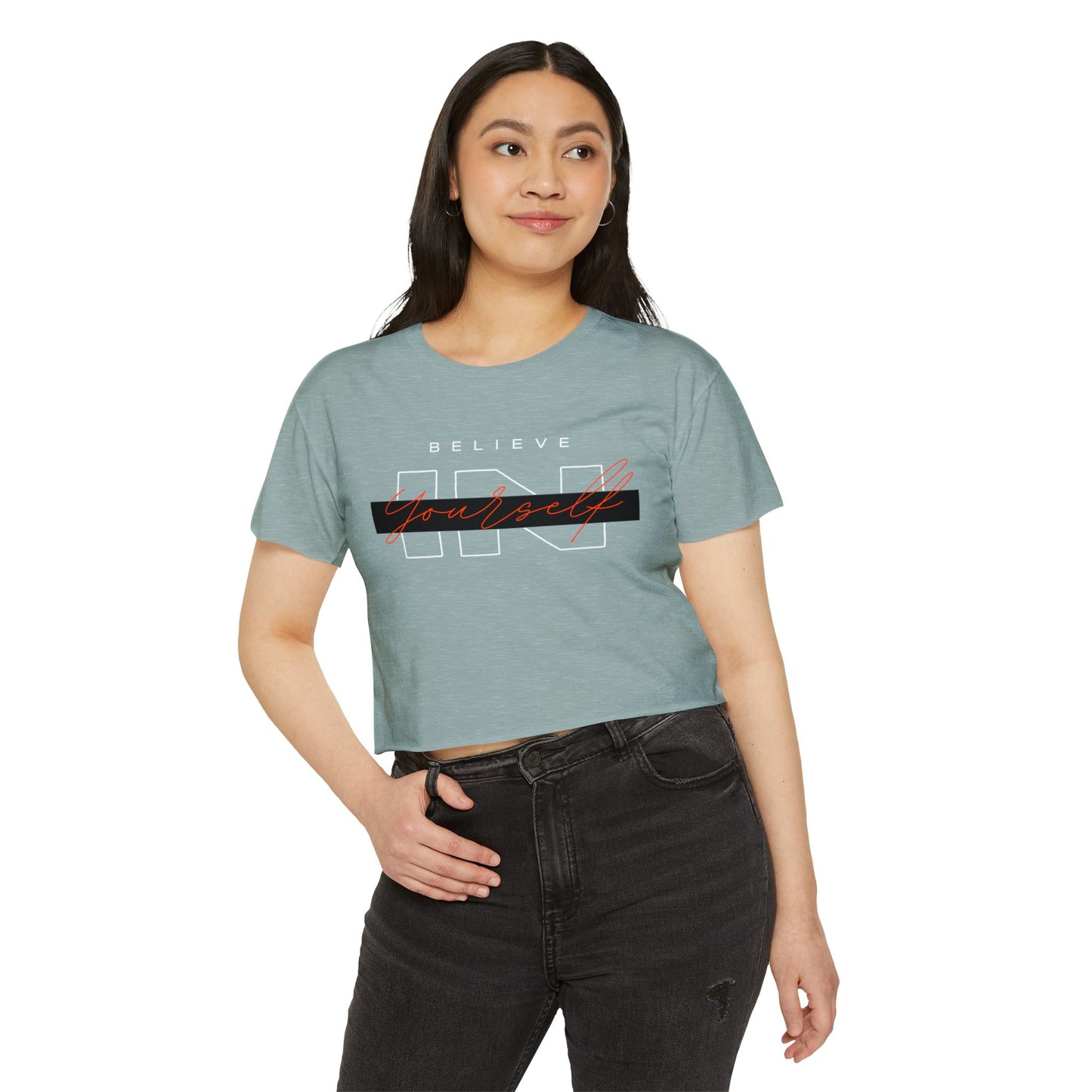 Believe IN Yourself Women's Crop Top