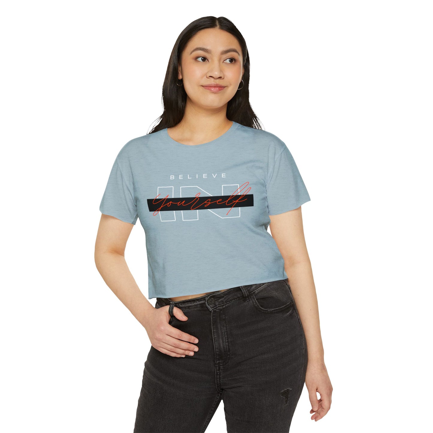 Believe IN Yourself Women's Crop Top