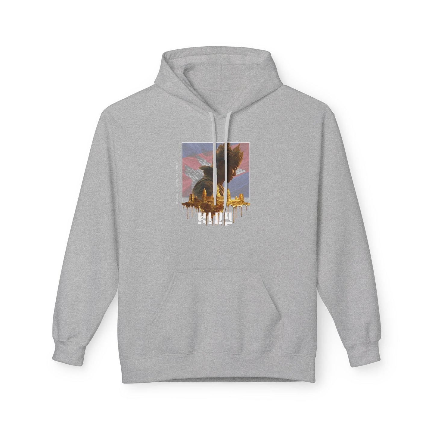 KING Royalty Hoodies | Custom Flag Background Option | Luxury Streetwear Hoodie | Dream Work Designz