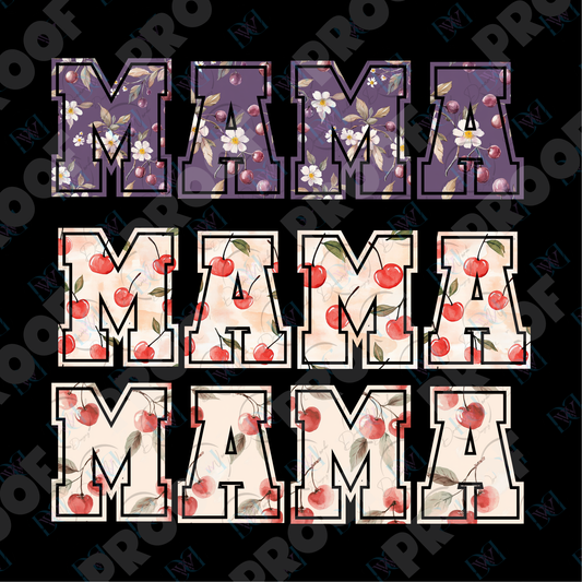 MAMA 41 Cherry (Multiple Options Apparel)